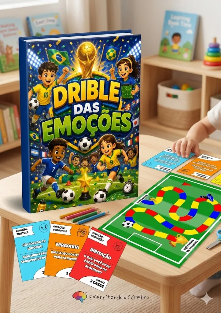 Capa do e-book Drible das Emoções